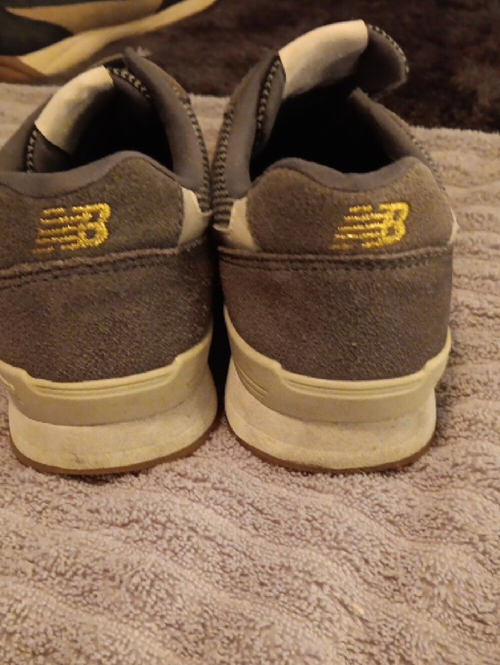 New Balance Men's Gray 966 Casual Sneakers - Picture 3 of 6